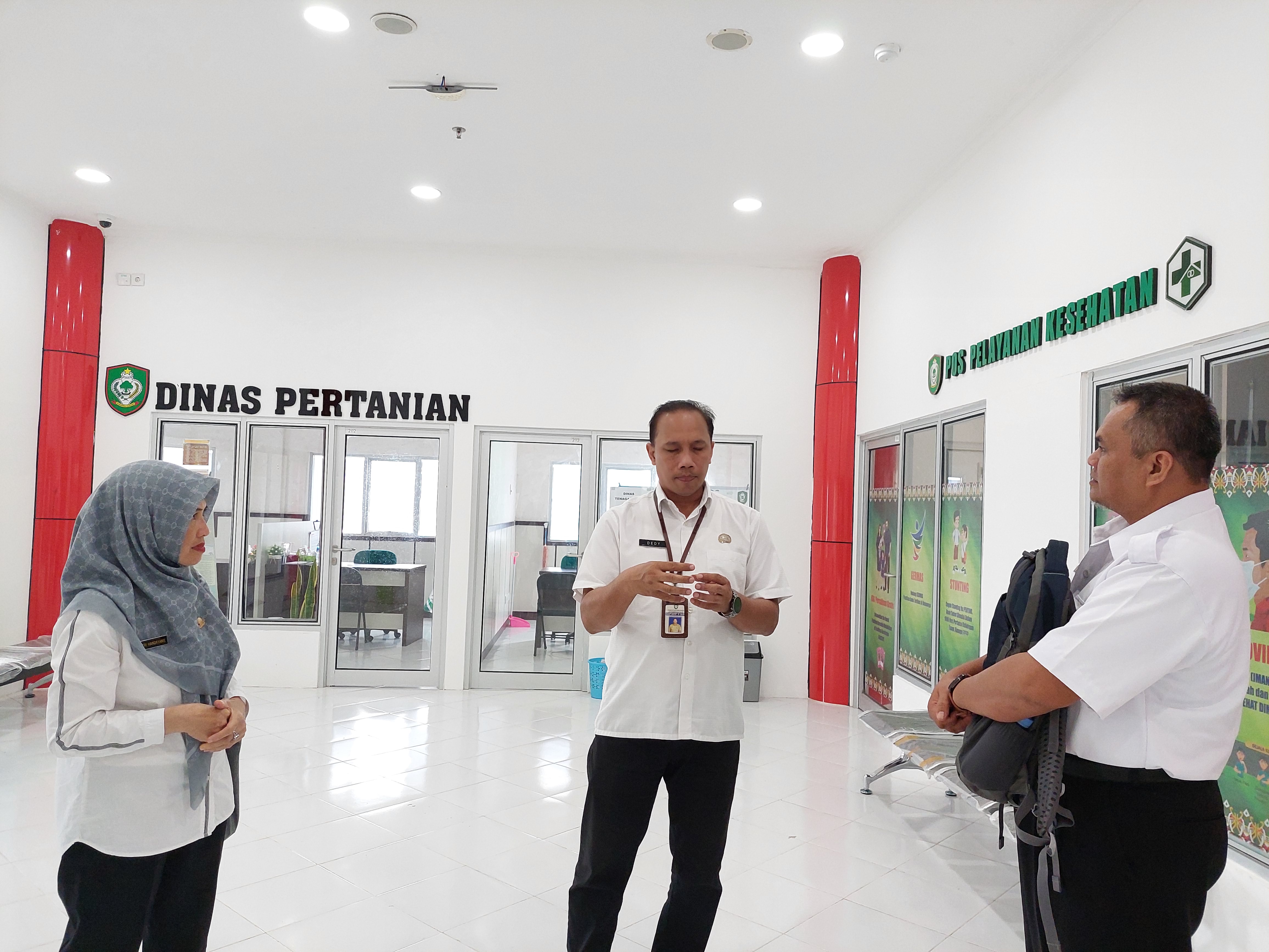 Kunjungan DPMPTSP Kab. Kotawaringin Barat ke MPP Habaring Hurung